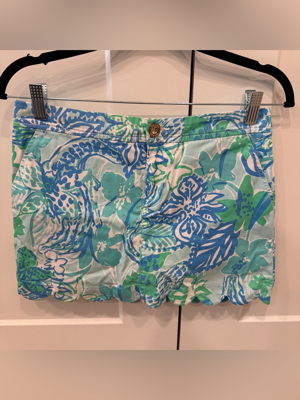 Lilly Pulitzer Colette Scalloped Skort